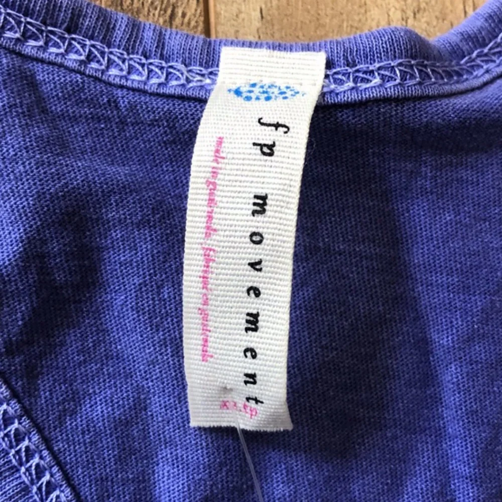 NWT - Free People In It To Win It Purple Tank Top XS - Picture 5 of 8